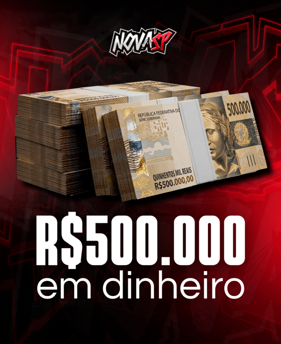 500K em dinheiro
