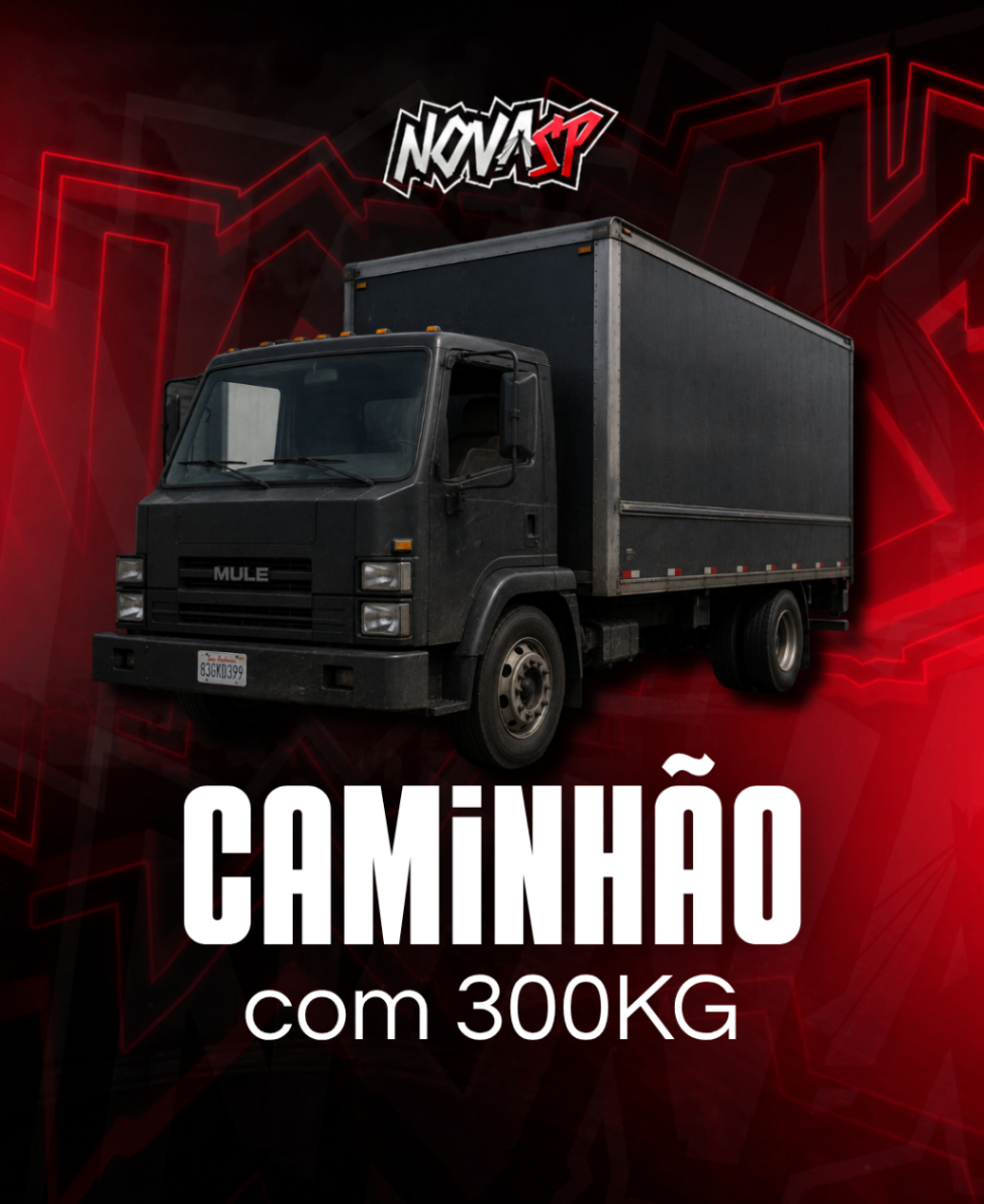 Caminhão 300kg