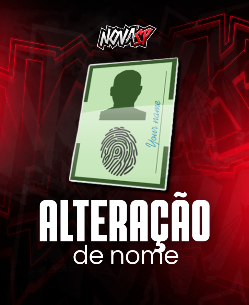 Alteração de nome