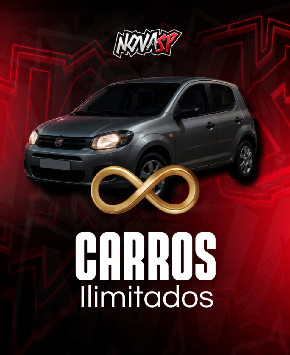 Carros Ilimitados na Garagem