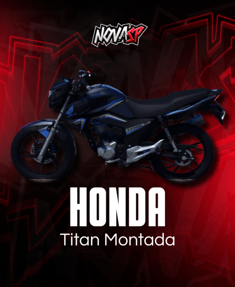 Honda Titan Montada